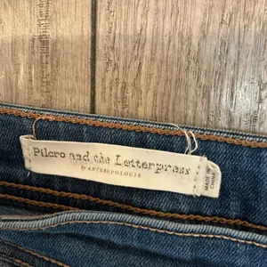 Pilcro Flare Leg Jeans Patchwork Pockets High‎ Rise Denim Size 26 thumbnail 5