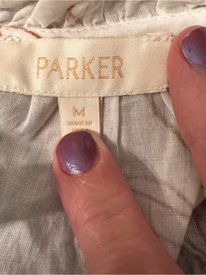 PARKER Floral Tie-Neck Cap Sleeve Top thumbnail 5