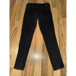 American Eagle Women's 6‎ Short Black Super Hi-Rise Jegging Dream Stretch Jeans thumbnail 6