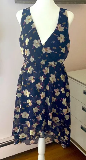 Floral Sleeveless Dress thumbnail 1