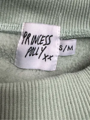Princess Polly Mint Green Cropped Crewneck Sweatshirt Women’s Small/Medium thumbnail 2
