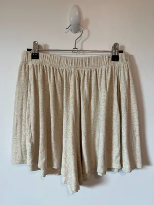 Aerie Ribbed Flowy Shorts thumbnail 1