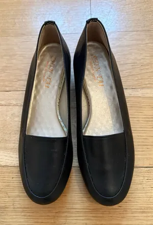 Comfortable Black Women's Loafers 7 thumbnail 1