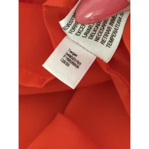 A‎ New Day NWT Balloon Long Sleeve Shirring Mini A-line Dress Orange-Red XS thumbnail 6