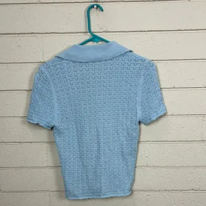Astr the Label Blue Sweater size S thumbnail 3