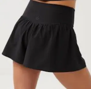 Offline by aerie real me shorts size large black thumbnail 1
