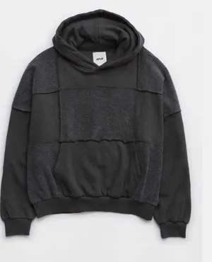Aerie Sherpa Patch Work Hoodie s thumbnail 3