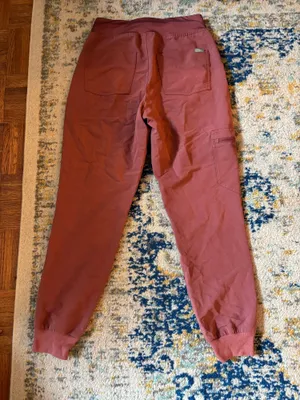 FIGS Zamora Jogger Scrub Pants Mauve thumbnail 2