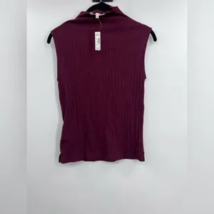Madewell Ribbed Mockneck Tank thumbnail 4
