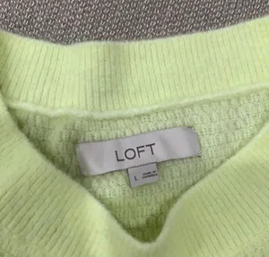 Loft Neon yellow  Sweater thumbnail 4