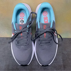 Nike Star Runner 3 Women's Gray/Aqua Sneakers Size 5.5 thumbnail 7