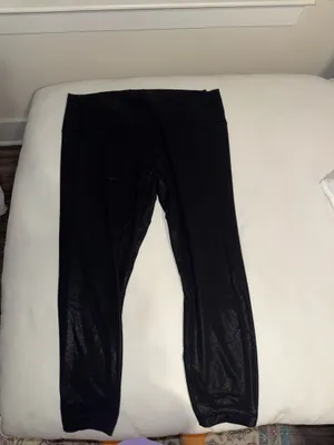 Lululemon Align Leggings Foil Black High-Rise Pant Radiate Print Shine thumbnail 5