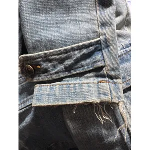 Lauren Jeans Co‎ Denim Jacket Distressed Light Wash Button Front Women's M thumbnail 8