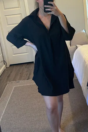 Black Coverup Size M thumbnail 2