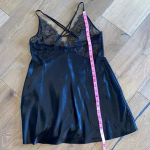 VS Sheer Eyelash Lace Satin Slip Nighty thumbnail 2