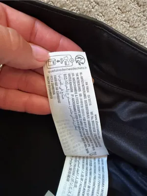 Abercrombie & Fitch The 90’s Ultra High Rise Straight Black Faux Leather Pants thumbnail 7