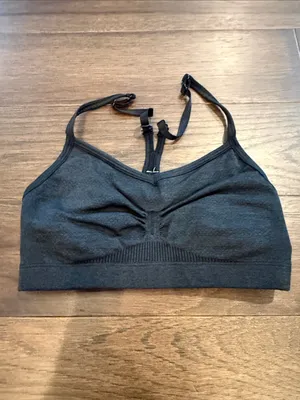 Lululemon Women’s Dark Gray Bra Size 4 - C33-067 thumbnail 4
