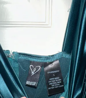 Windsor Teal Semi Formal Dress  thumbnail 5