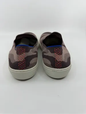 Rothy's women's slip-on sneakers feature a retired taupe camo knit pattern. SZ 7 thumbnail 3