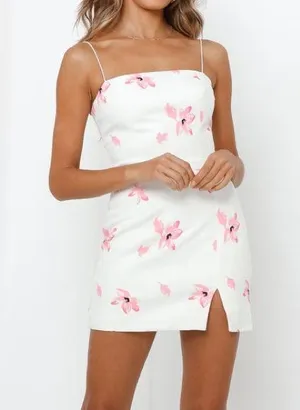 RIO pink floral VISTA DRESS thumbnail 1