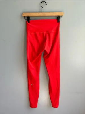 Lululemon Wunder Train High-Rise Tight 28" in Hot Heat Red Size 4 thumbnail 7
