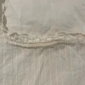 Princess Polly White Lace Trim Linen Blend Tank Top US 2 Cottagecore Boho thumbnail 7