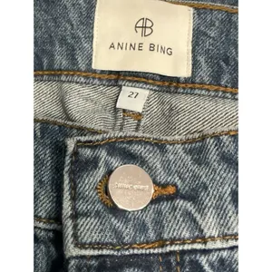 ANINE BING Benson High Rise Straight Leg Jeans Marine Blue Size 27 M $290 thumbnail 5