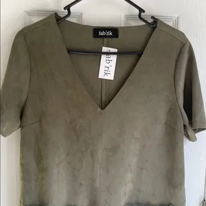 fab'rik Olive Green Dress thumbnail 2