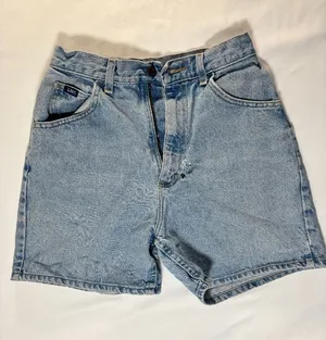 Lee Vintage Light Wash Denim Shorts (approx. size S thumbnail 1