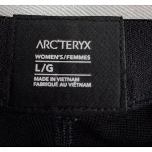 Arc'teryx Phase AR Base Layer Bottom Womens Large Black Thermal Hiking Ski Pants thumbnail 2