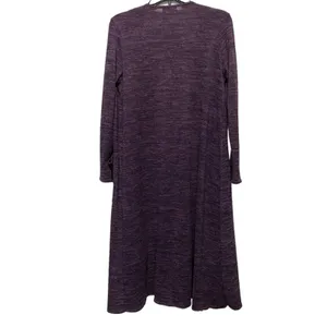 Lularoe Women's Medium‎ Purple Open Cardigan Duster Pocket Loose Fit thumbnail 5