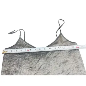 Victoria’s Secret S Velour Terry Cloth Tank Top Spaghetti Strap Soft Lounge Y2K thumbnail 8