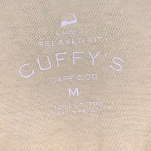 Cuffy’s Cape‎ Cod Beach Club Relaxed Fit Tee Yellow Medium Cape Cod Summer thumbnail 3