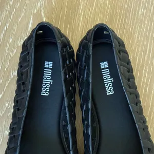 Melissa Possession Ballerina Ballet Flats Jelly Size 6 in Black thumbnail 4