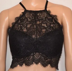 PINK Victoria's Secret high neck push-up bralette thumbnail 1
