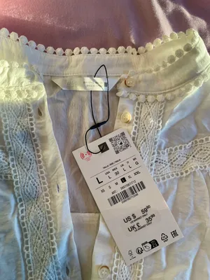 ZARA Pintuck Mini Dress NWT Size L thumbnail 7