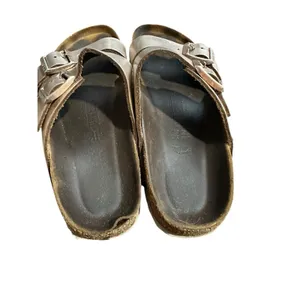 BIRKENSTOCK Arizona Rose Gold 2 Strap Sandals Size‎ 36 US 5 Slip On Boho #S57-1 thumbnail 9