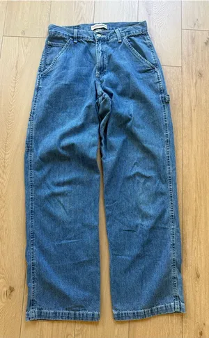 Vintage London Jean Carpenter Style Wide Leg Jeans size 8 thumbnail 1