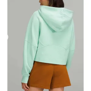 Lululemon Scuba Oversized Half-Zip Hoodie Wild Mint Green XS / S thumbnail 2