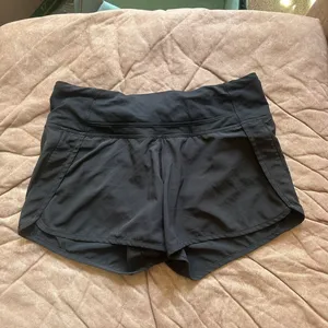 Lululemon Run Times Short 4-way Stretch 4" Black thumbnail 3