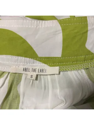 Anthropologie Abel The Label Bright Citron Maxi Dress Size S thumbnail 5
