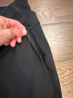 INA VINA Black Athletic Leggings Performance Pants Paneled Size Small - C61-125 thumbnail 4