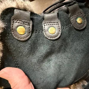 Sorel Explorer Joan Waterproof Winter Boots Black Suede Faux Fur 8.5 Gorpcore thumbnail 9