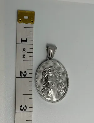 Religious Christ face Pendant thumbnail 6