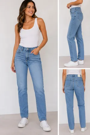 Banana Republic Premium Denim Light Wash Classic High Rise Slim Jeans Size 30L thumbnail 2