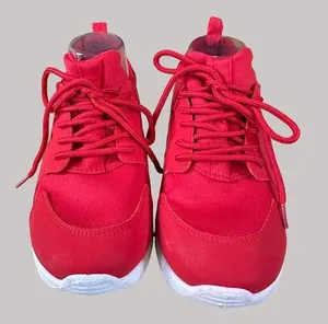 Just Be Women's Casual Fashion Sneakers White Soles Laces Red Size 7 thumbnail 1