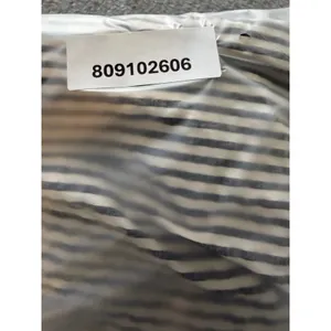 Kim Rogers Halter Dress Petite 6P Seersucker Stripe Navy White 222373KR thumbnail 8