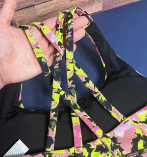 Lululemon Energy Bra Luxtreme NWT Size 2 Inflect Floral Highlight Yellow Multi thumbnail 6