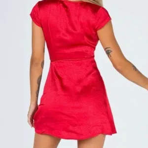 Princess Polly Red Emily Mini Dress size 2 thumbnail 2