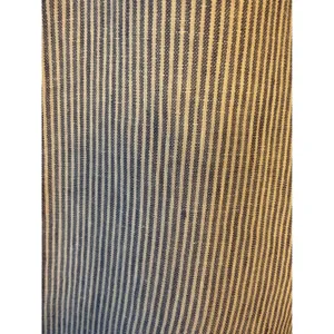 Faherty Isha Linen Dress Small Blue Stripe Pintuck Coastal Summer $178‎ thumbnail 8